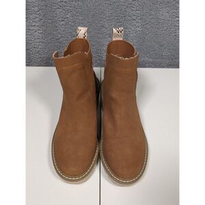 Nicole Miller Women's Pocas Wedge Lug Platform Chelsea Boot Size 7